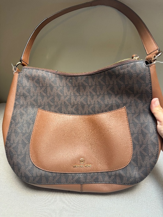 Michael Kors Handbags - Michael Kors Large Eden Brown Hobo Shoulder Bag Purse